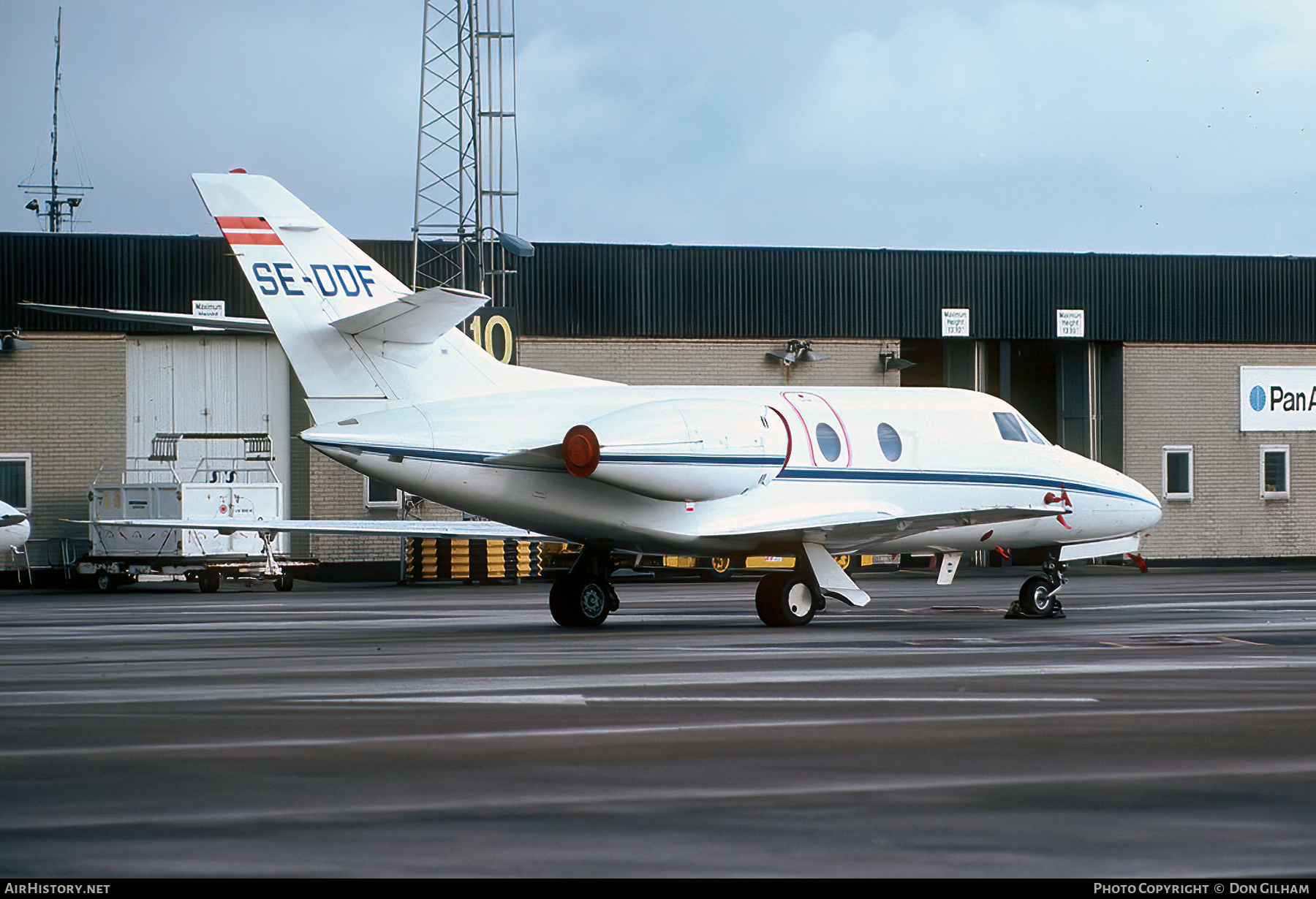 Aircraft Photo of SE-DDF | Dassault Falcon 10 | AirHistory.net #335956