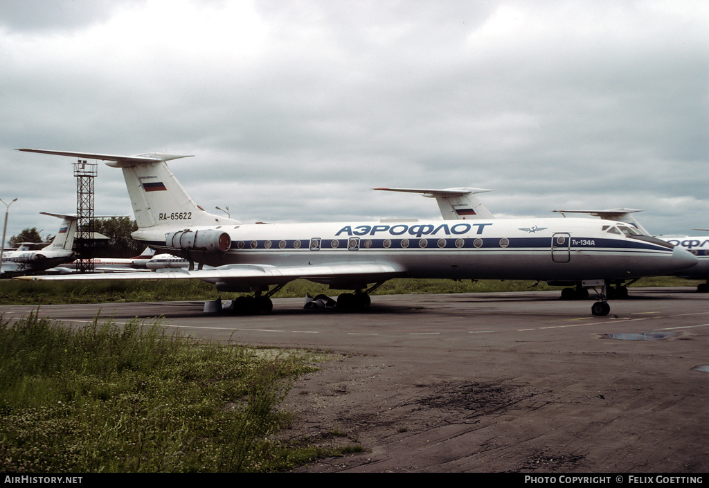 Aircraft Photo of RA-65622 | Tupolev Tu-134A | Aeroflot | AirHistory.net #335957