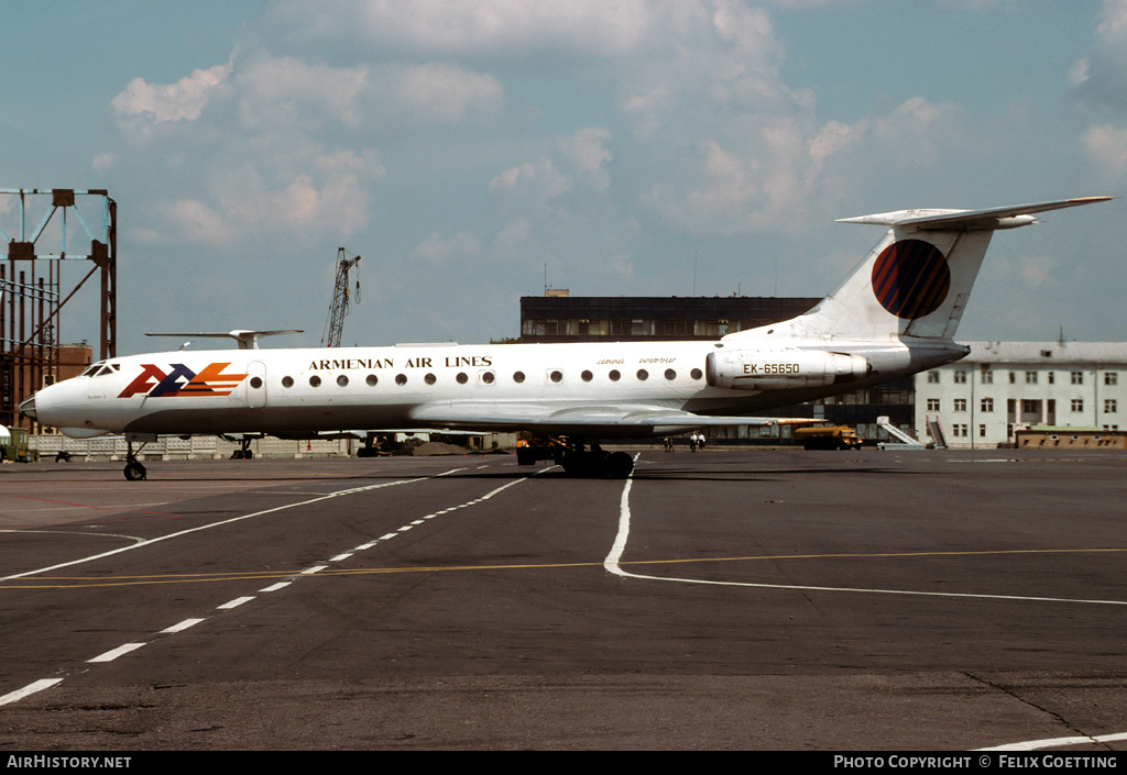 Aircraft Photo of EK-65650 | Tupolev Tu-134A-3 | Armenian Airlines | AirHistory.net #335967