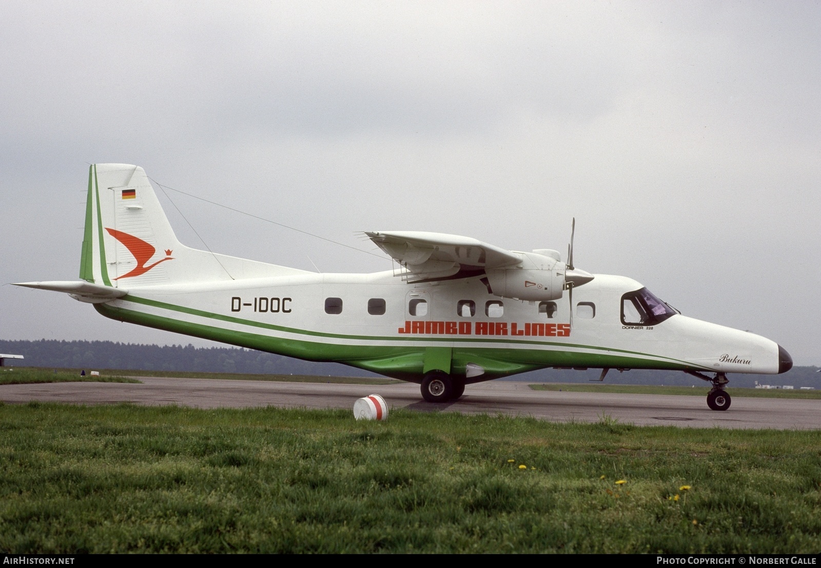 Aircraft Photo of D-IDOC | Dornier 228-100 | Dornier | Jambo Airlines | AirHistory.net #335975