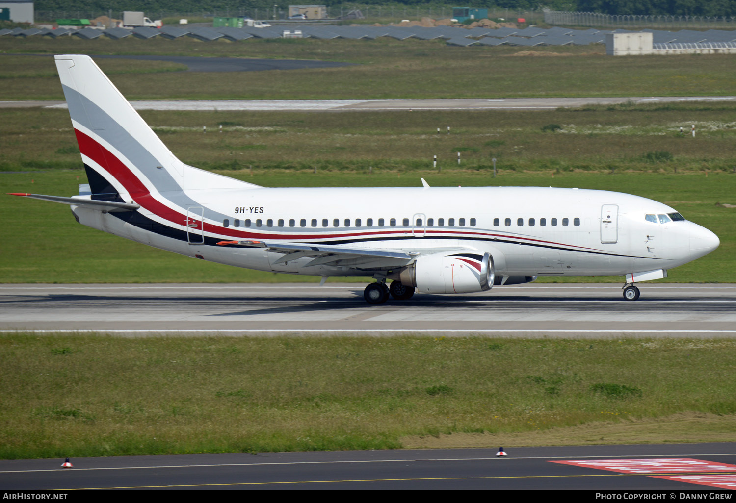 Aircraft Photo of 9H-YES | Boeing 737-5Q8 | AirHistory.net #335978