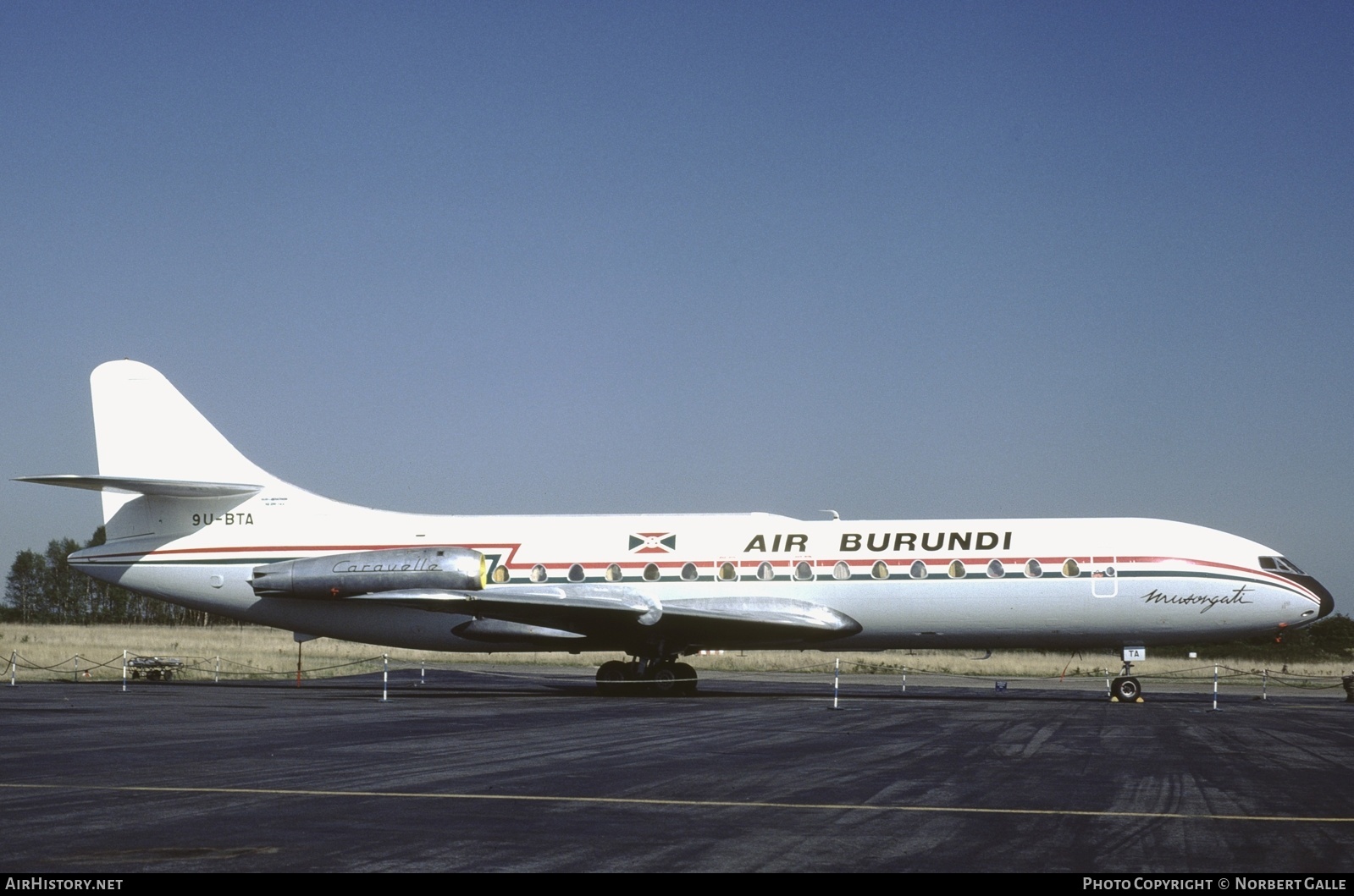 Aircraft Photo of 9U-BTA | Sud SE-210 Caravelle III | Air Burundi | AirHistory.net #336020