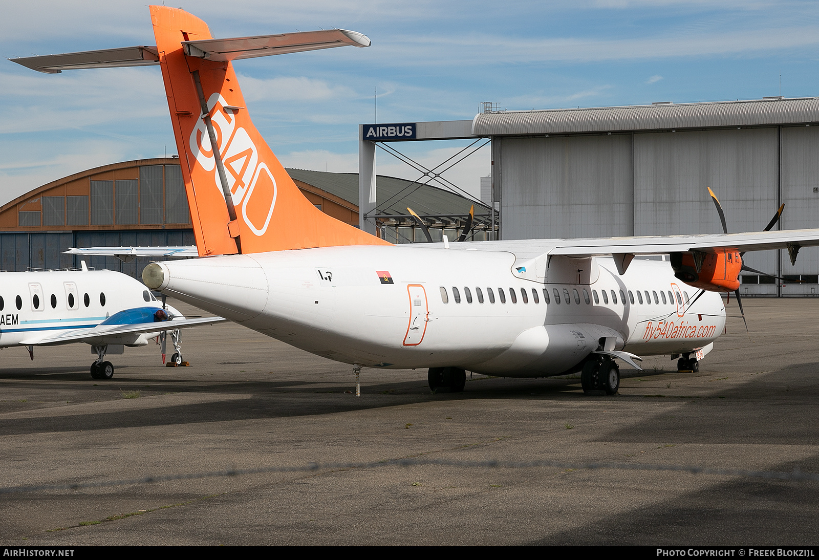 Aircraft Photo of D2-FLY | ATR ATR-72-500 (ATR-72-212A) | Fly540 | AirHistory.net #336039
