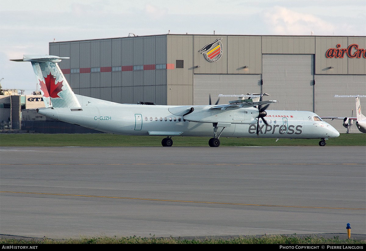 Aircraft Photo of C-GJZH | Bombardier DHC-8-402 Dash 8 | Air Canada Express | AirHistory.net #336053