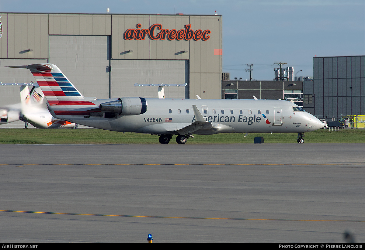 Aircraft Photo of N468AW | Bombardier CRJ-200LR (CL-600-2B19) | American Eagle | AirHistory.net #336054