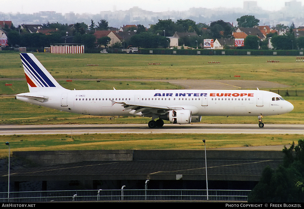 Aircraft Photo of F-GMZD | Airbus A321-111 | Air Inter Europe | AirHistory.net #336076