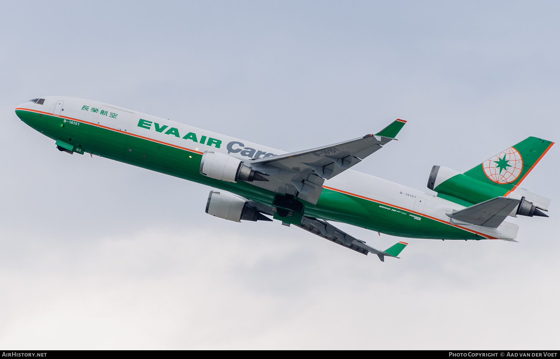 Aircraft Photo of B-16101 | McDonnell Douglas MD-11/F | EVA Air Cargo | AirHistory.net #336078