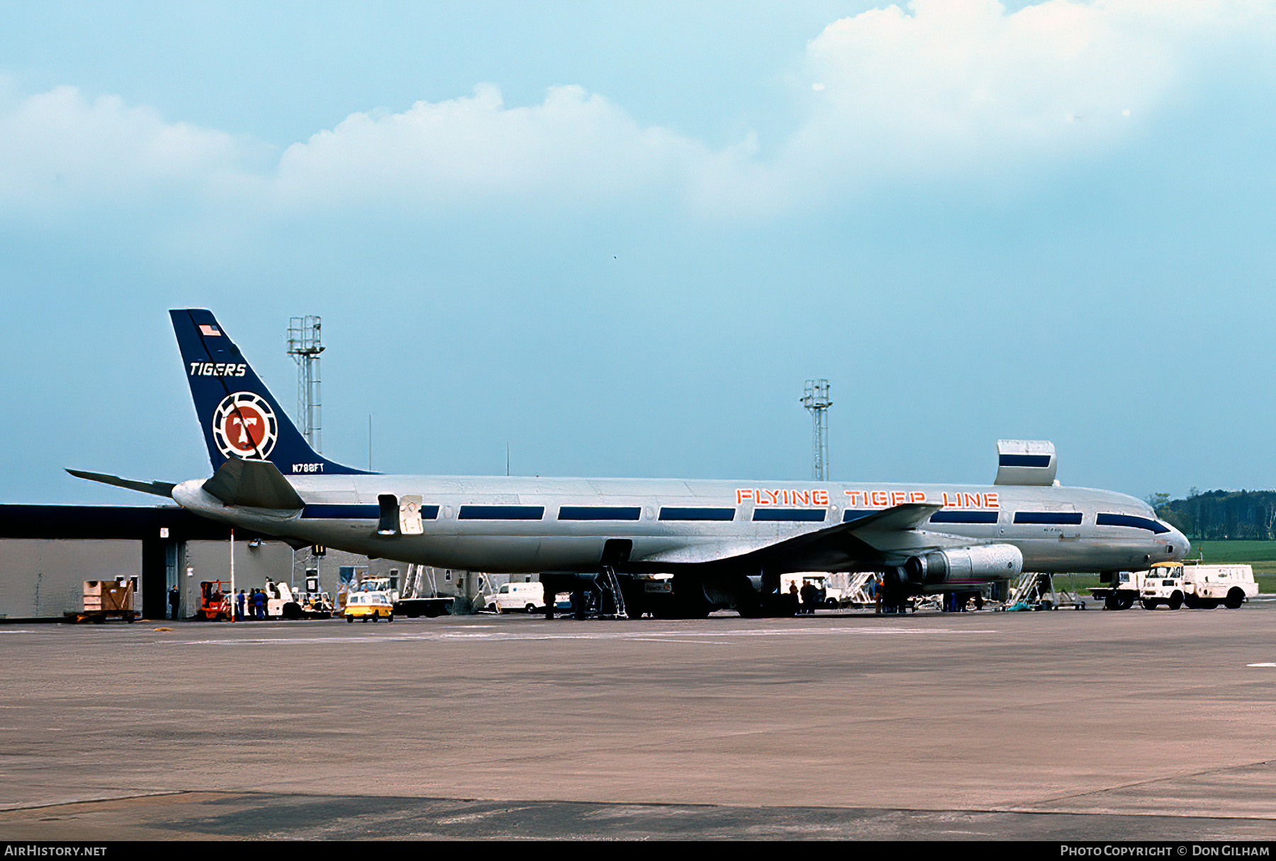 Aircraft Photo of N786FT | McDonnell Douglas DC-8-63(F) | Flying Tigers | AirHistory.net #336081
