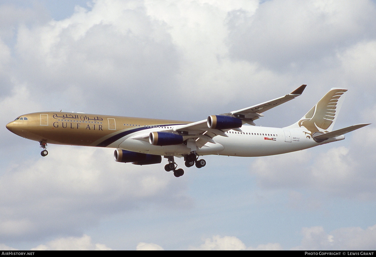 Aircraft Photo of A4O-LI | Airbus A340-313 | Gulf Air | AirHistory.net #336087