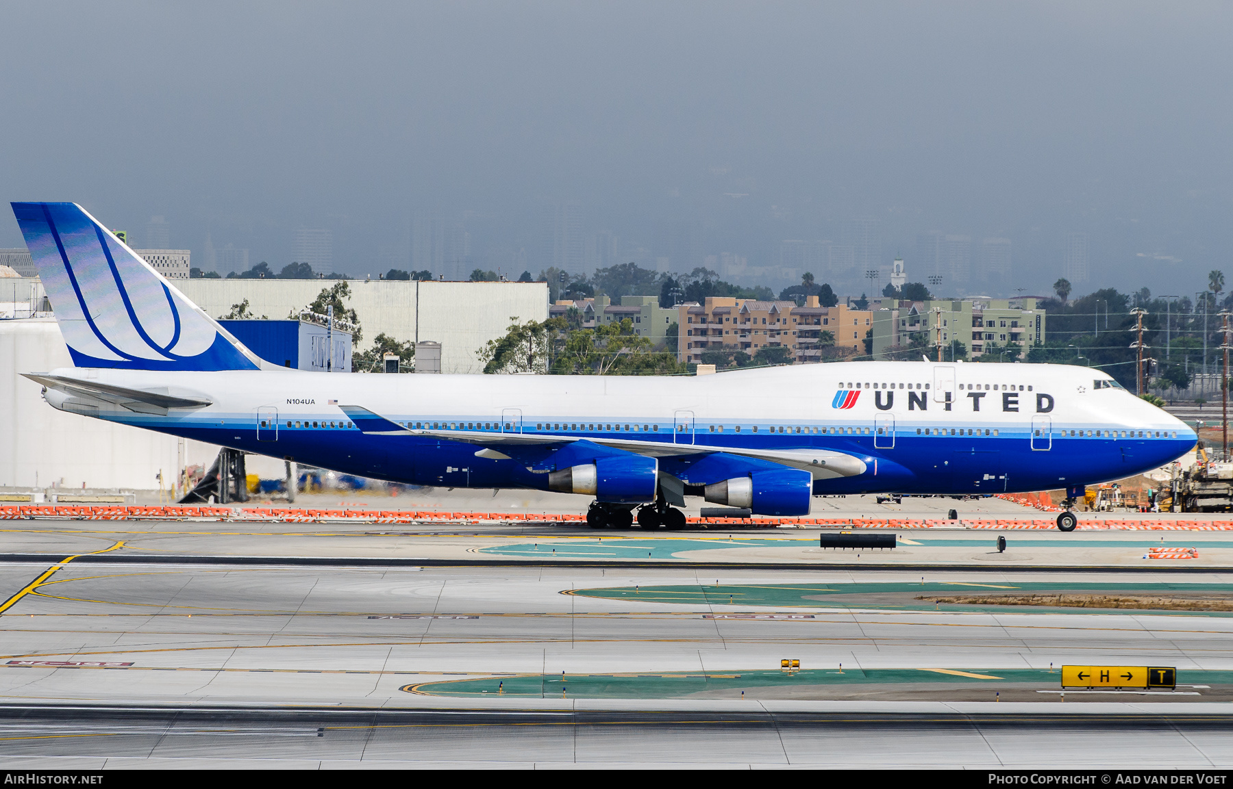 Aircraft Photo of N104UA | Boeing 747-422 | United Airlines | AirHistory.net #336090