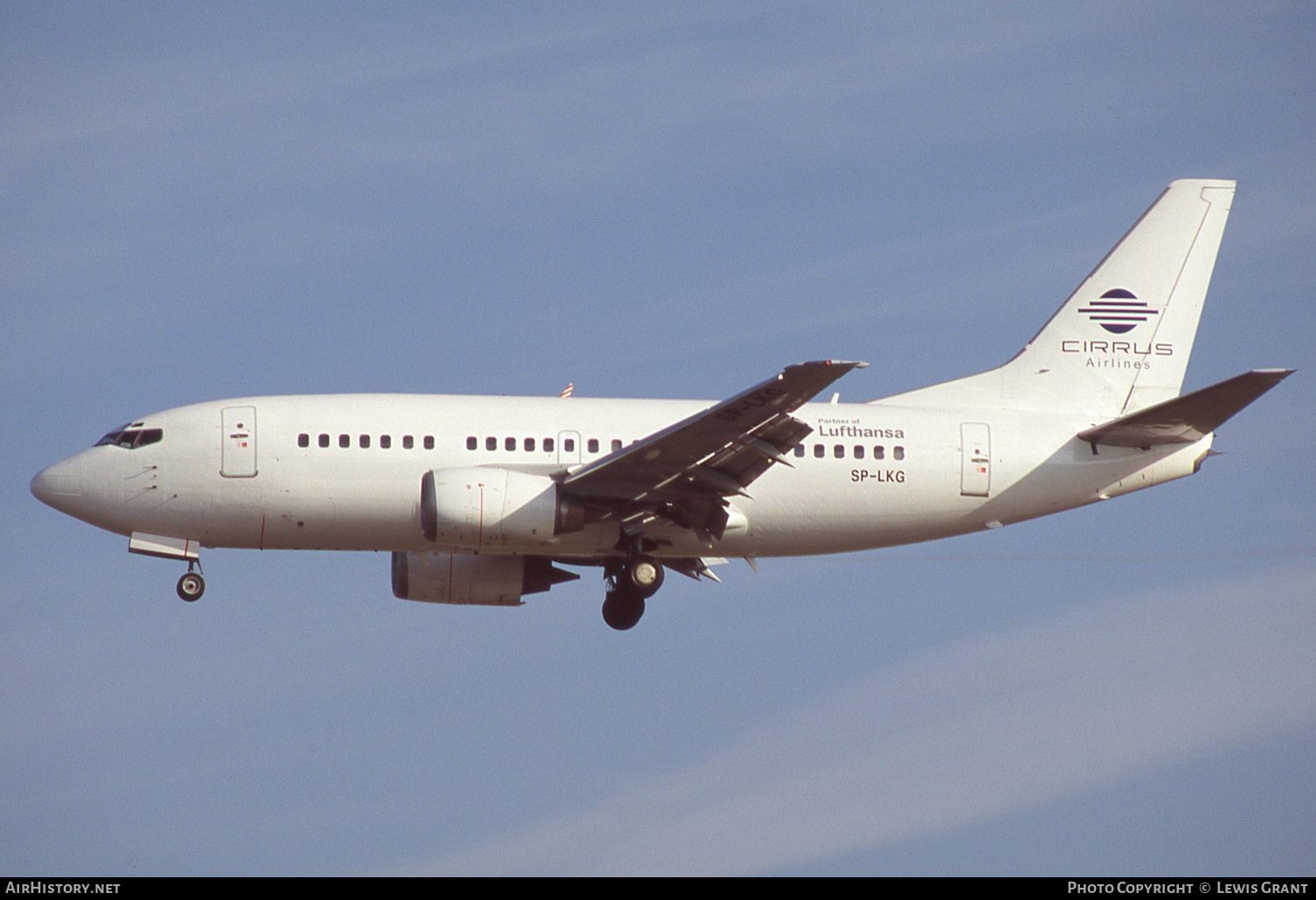 Aircraft Photo of SP-LKG | Boeing 737-53C | Cirrus Airlines | AirHistory.net #336094