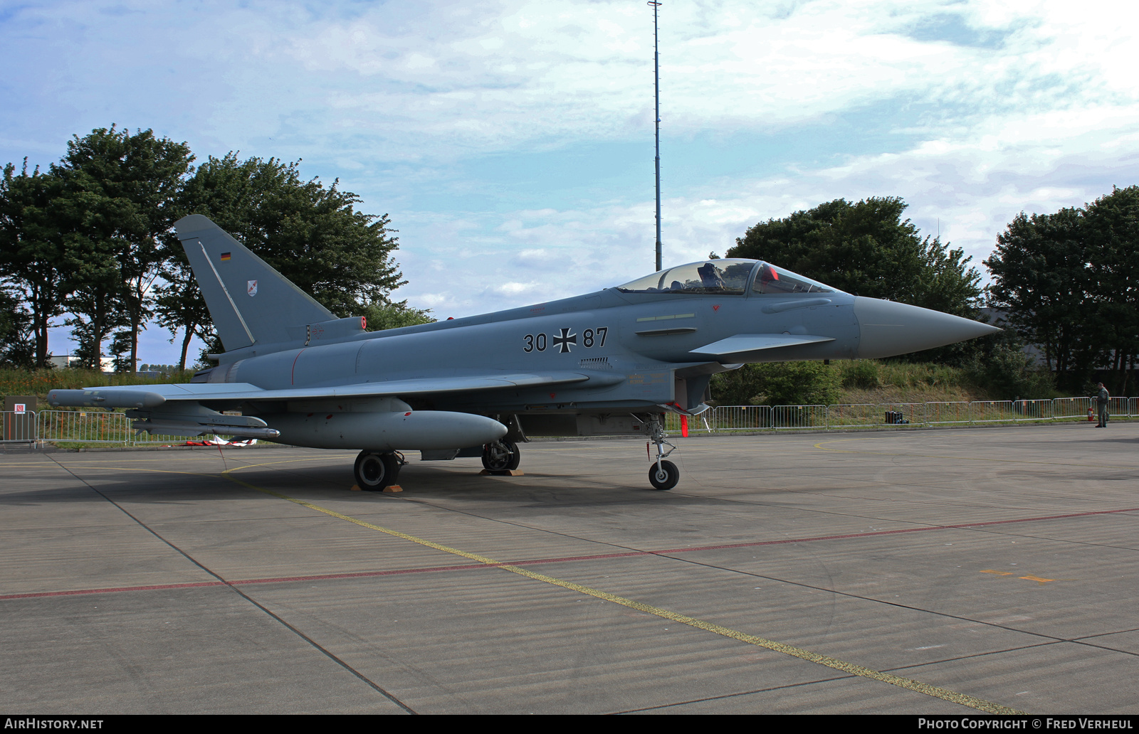 Aircraft Photo of 3087 | Eurofighter EF-2000 Typhoon S | Germany - Air Force | AirHistory.net #336095