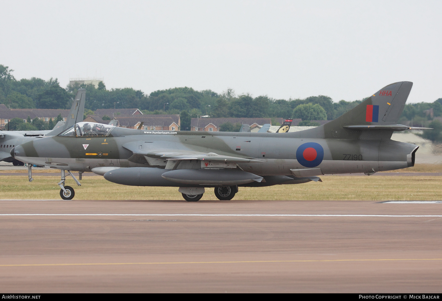 Aircraft Photo of ZZ190 | Hawker Hunter F58 | UK - Air Force | AirHistory.net #336099