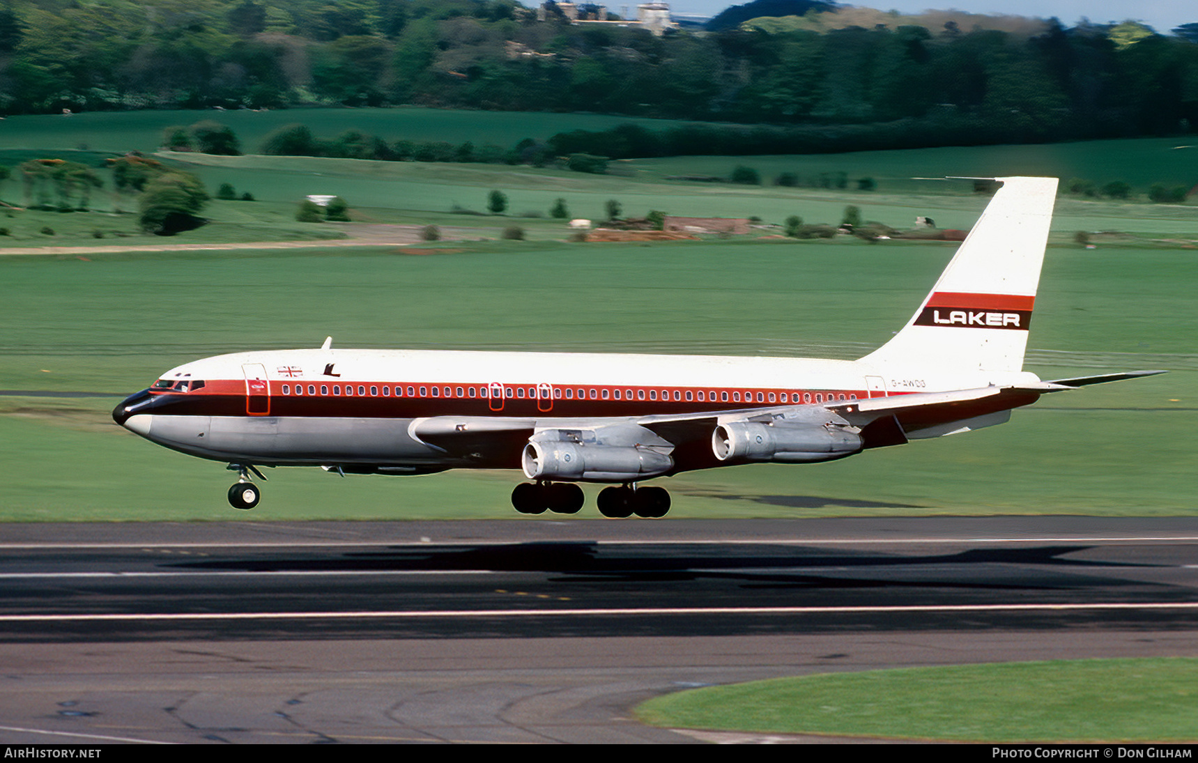 Aircraft Photo of G-AWDG | Boeing 707-138B | Laker Airways | AirHistory.net #336101