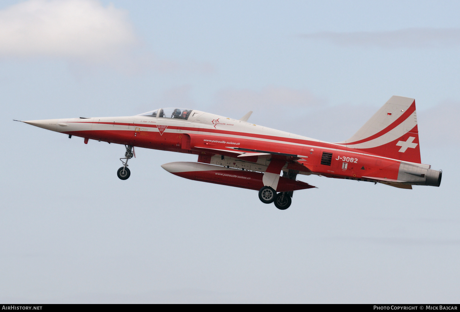 Aircraft Photo of J-3082 | Northrop F-5E Tiger II | Switzerland - Air Force | AirHistory.net #336118