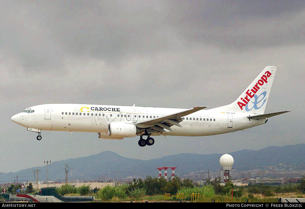 Aircraft Photo of EC-IVV | Boeing 737-883 | Air Europa | AirHistory.net #336125