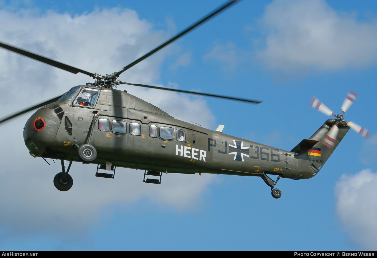 Aircraft Photo of D-HAUG / PJ366 | Sikorsky S-58C | Germany - Army | AirHistory.net #336126