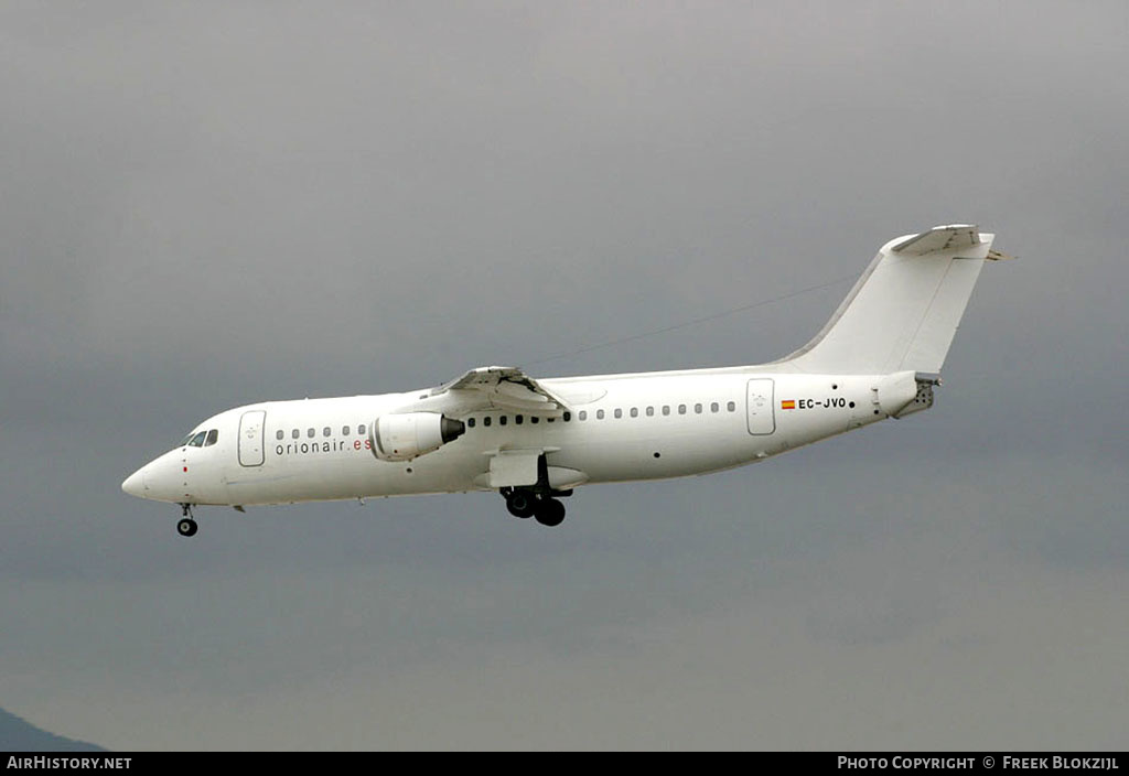 Aircraft Photo of EC-JVO | British Aerospace BAe-146-300 | Orionair | AirHistory.net #336136