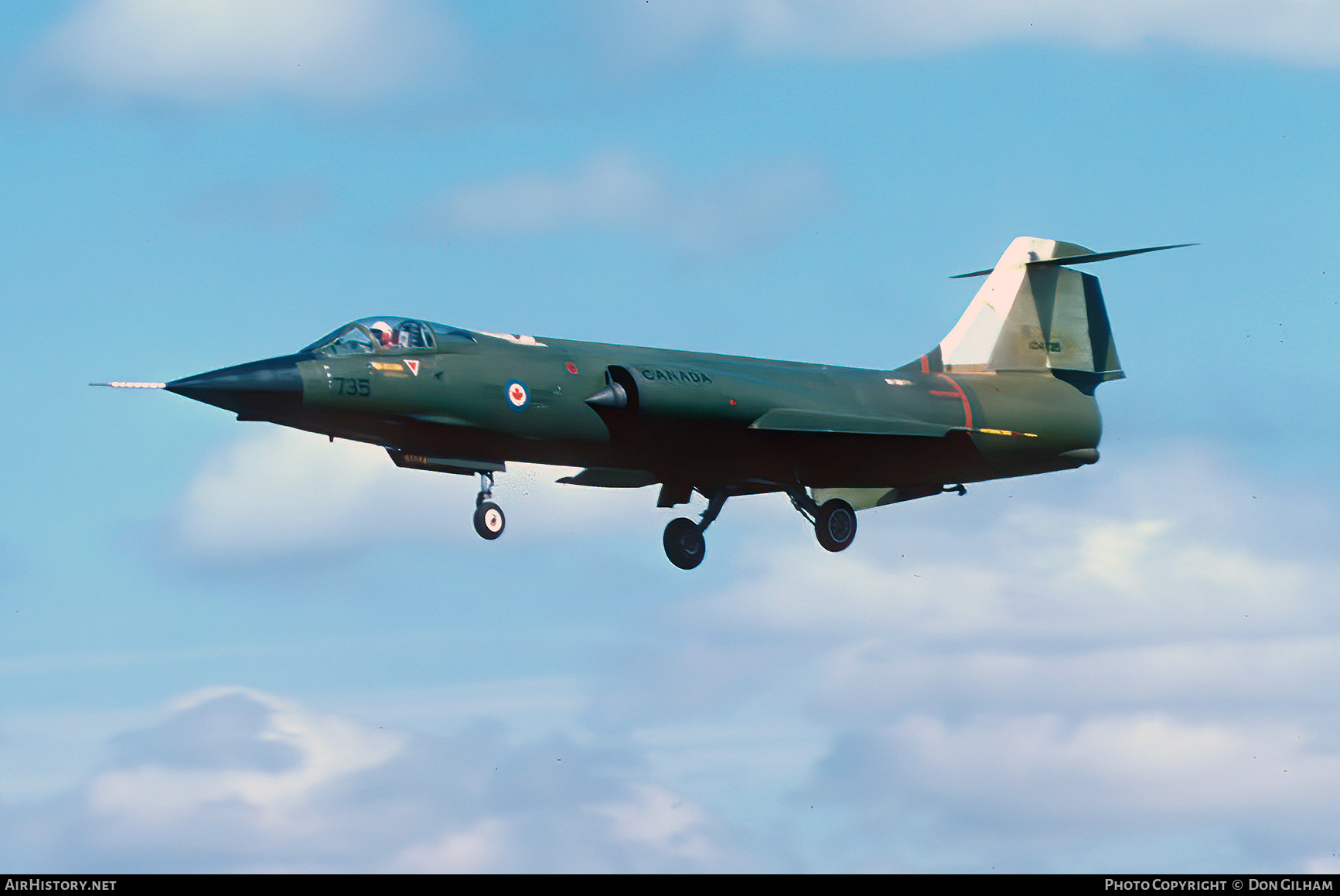 Aircraft Photo of 104735 | Canadair CF-104 Starfighter | Canada - Air Force | AirHistory.net #336156