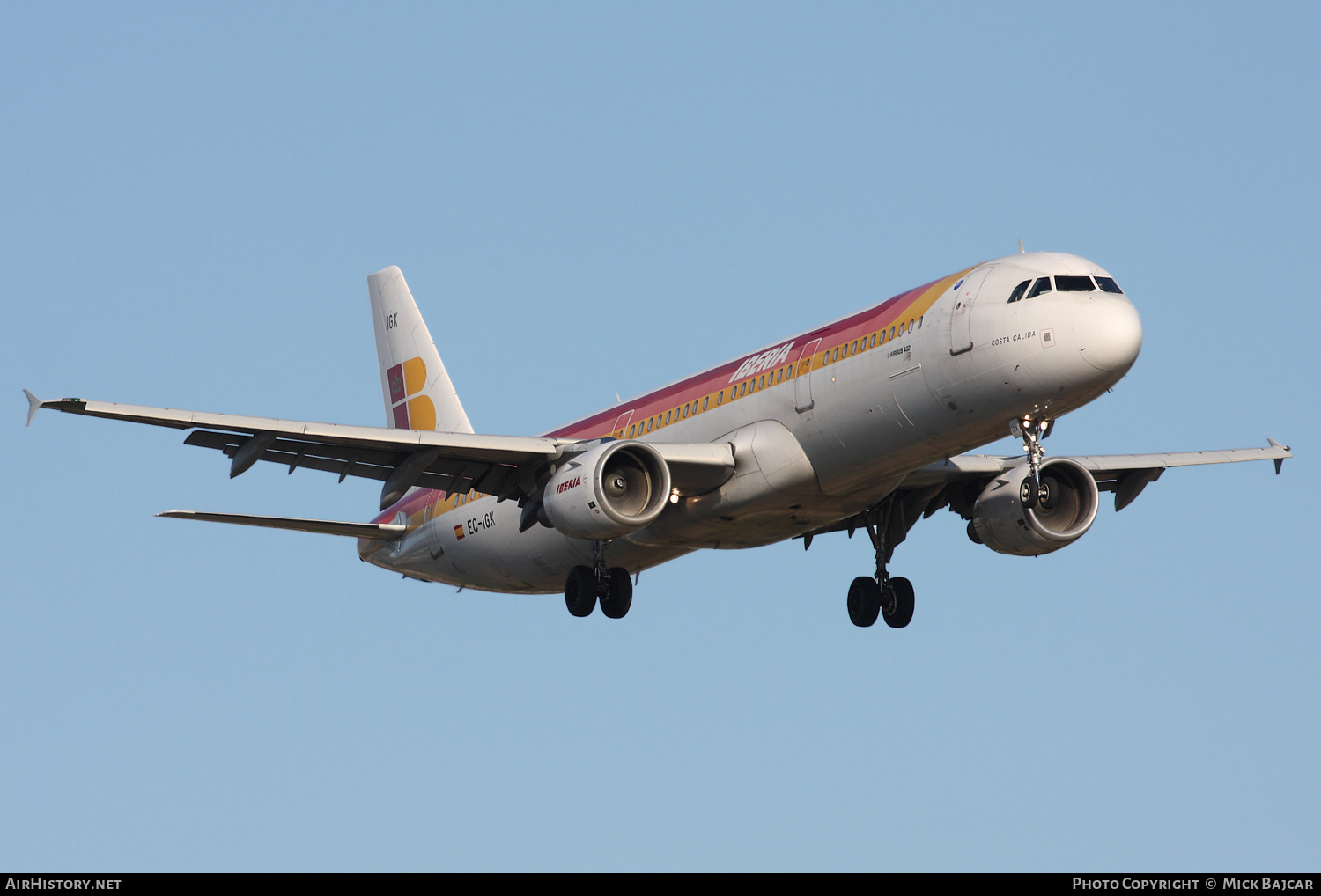 Aircraft Photo of EC-IGK | Airbus A321-213 | Iberia | AirHistory.net #336160
