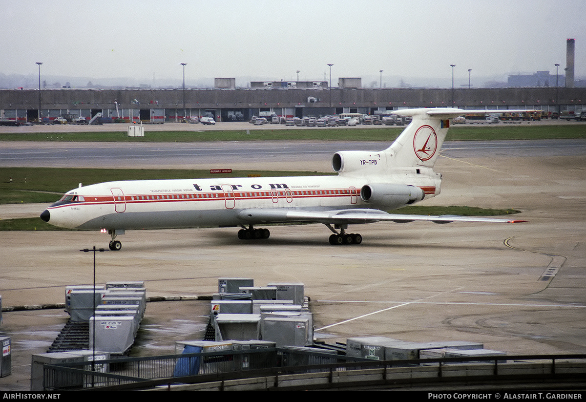 Aircraft Photo of YR-TPB | Tupolev Tu-154B | TAROM - Transporturile Aeriene Române | AirHistory.net #336166