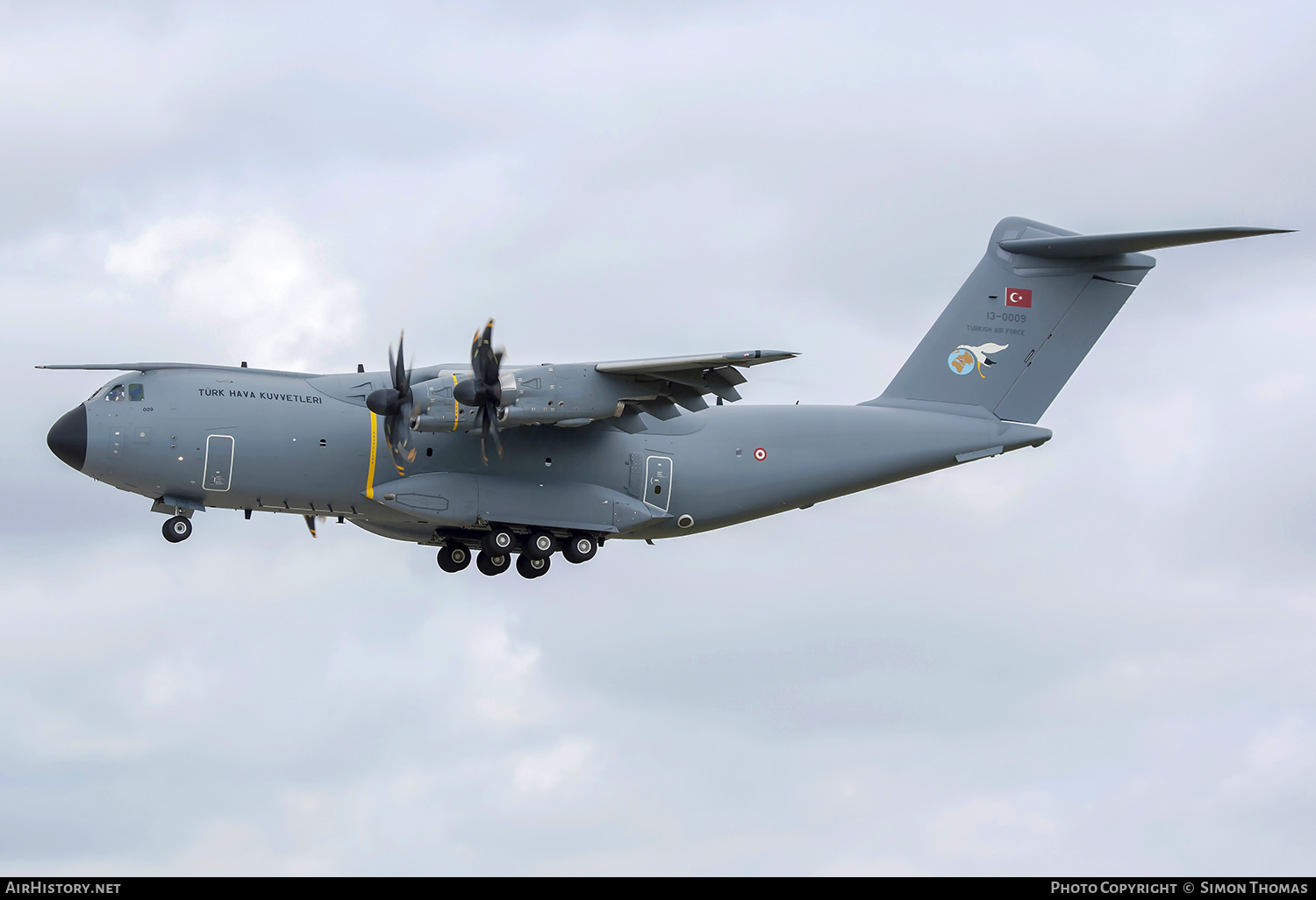 Aircraft Photo of 13-0009 | Airbus A400M Atlas | Turkey - Air Force | AirHistory.net #336167