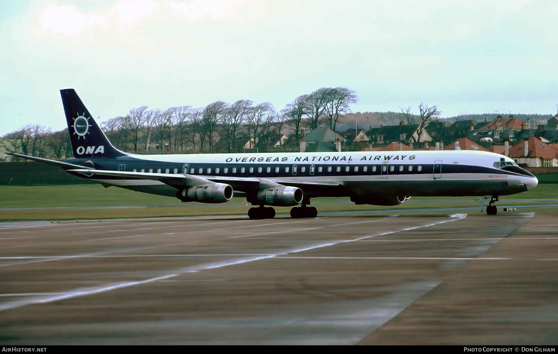 Aircraft Photo of N867F | McDonnell Douglas DC-8-61CF | Overseas National Airways - ONA | AirHistory.net #336174