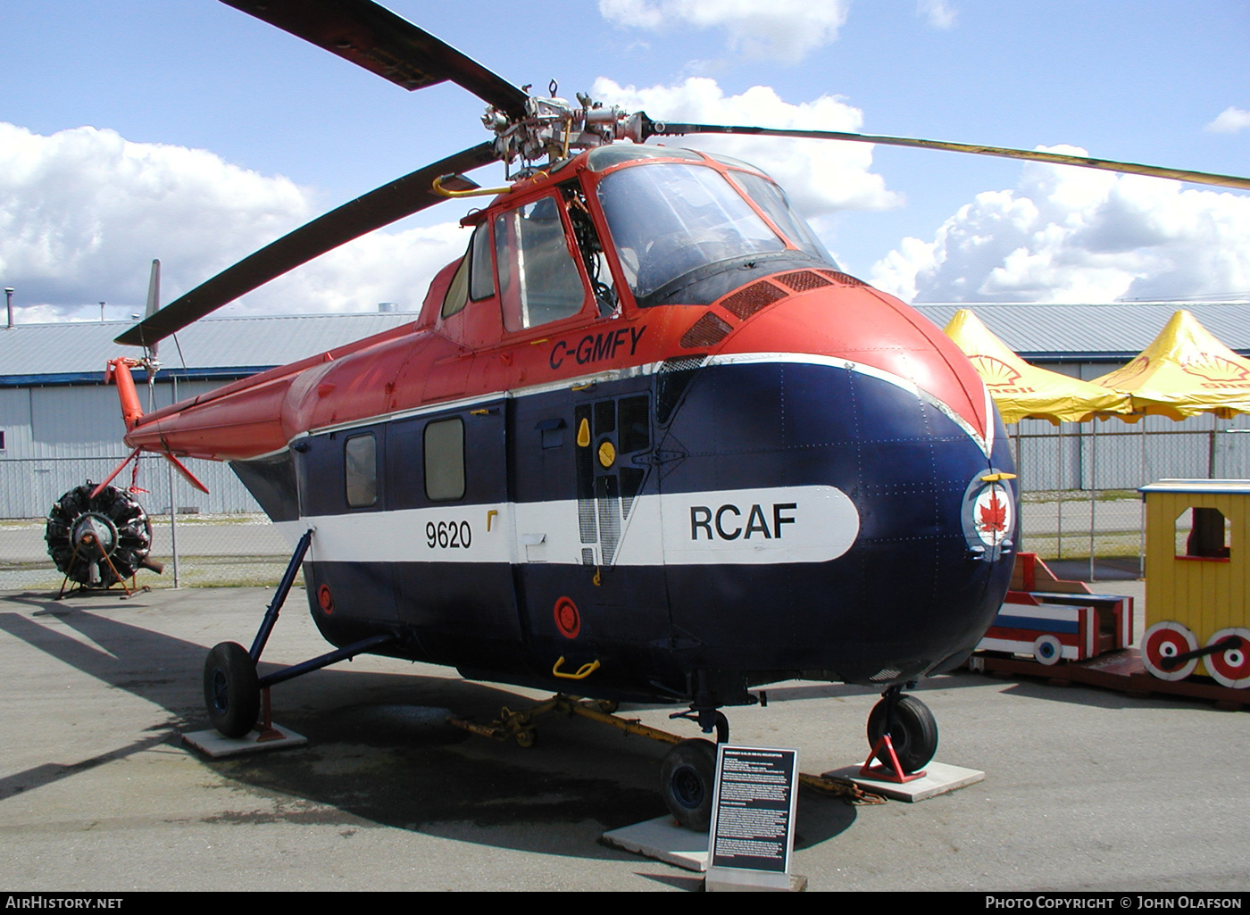 Aircraft Photo of 9620 / C-GMFY | Sikorsky CH-19E (S-55B) | Canada - Air Force | AirHistory.net #336192