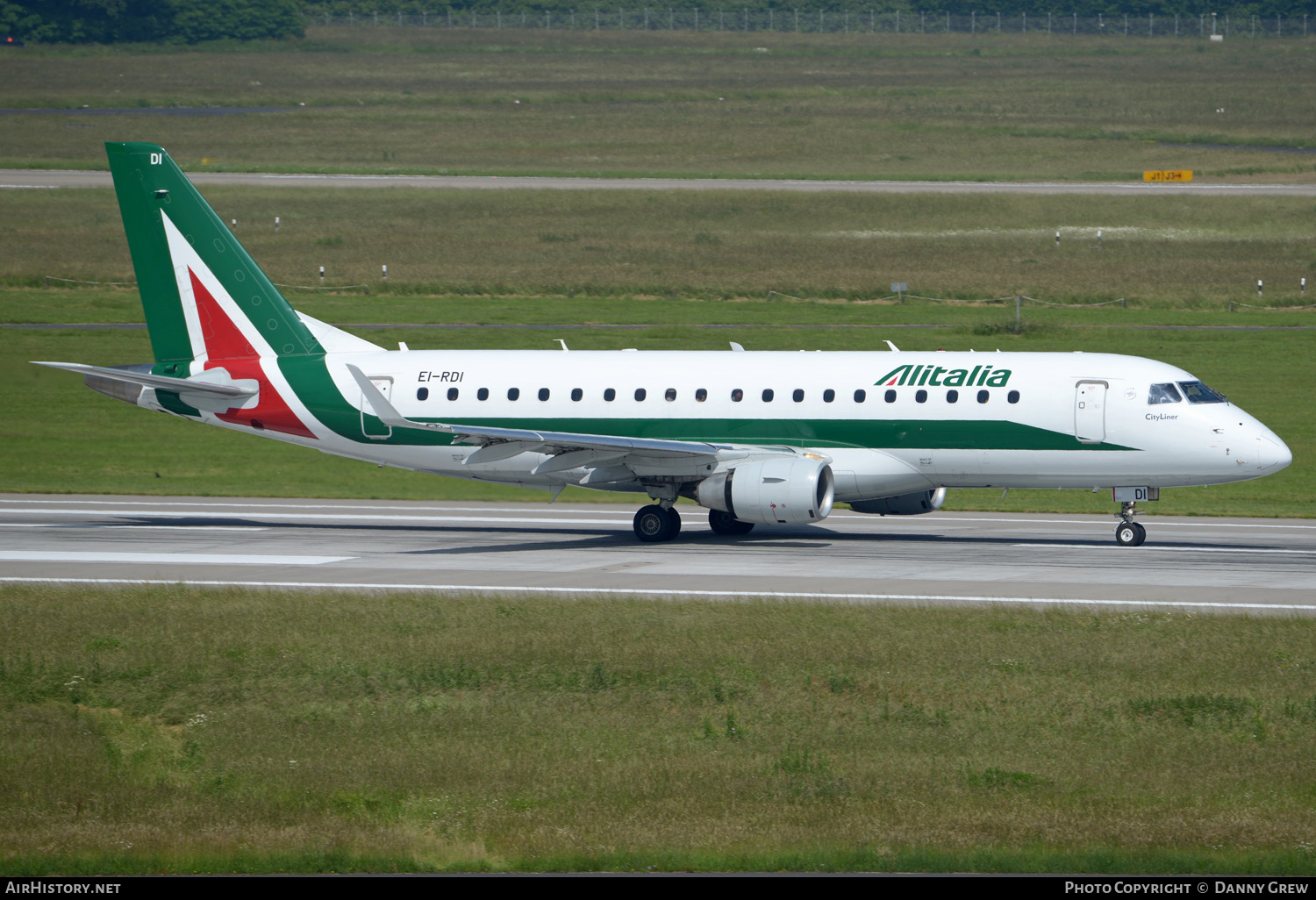 Aircraft Photo of EI-RDI | Embraer 175STD (ERJ-170-200STD) | Alitalia CityLiner | AirHistory.net #336200