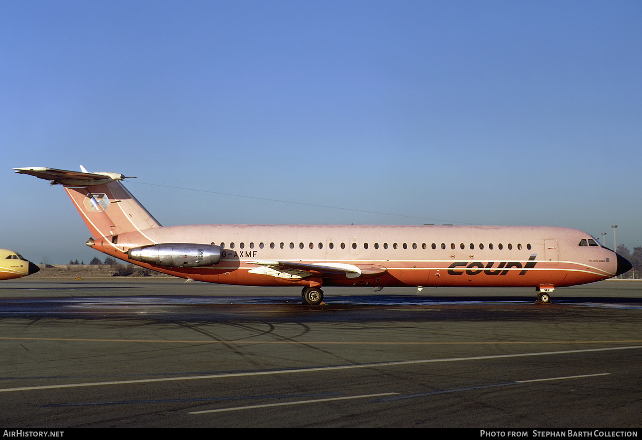 Aircraft Photo of G-AXMF | BAC 111-518FG One-Eleven | Court Line | AirHistory.net #336201