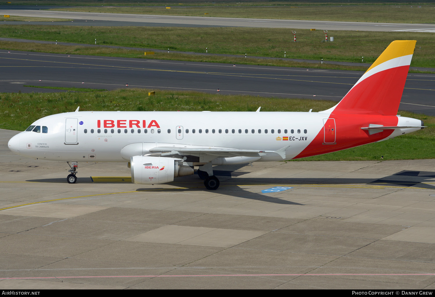 Aircraft Photo of EC-JXV | Airbus A319-111 | Iberia | AirHistory.net #336203