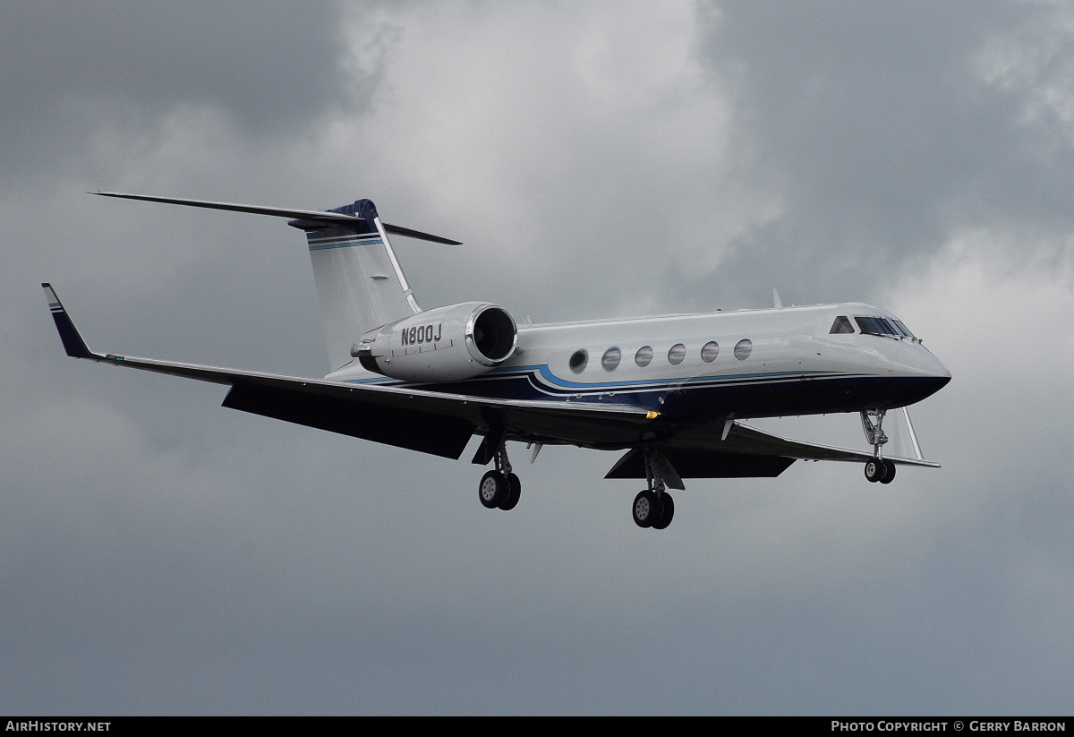 Aircraft Photo of N800J | Gulfstream Aerospace G-IV Gulfstream IV | AirHistory.net #336211