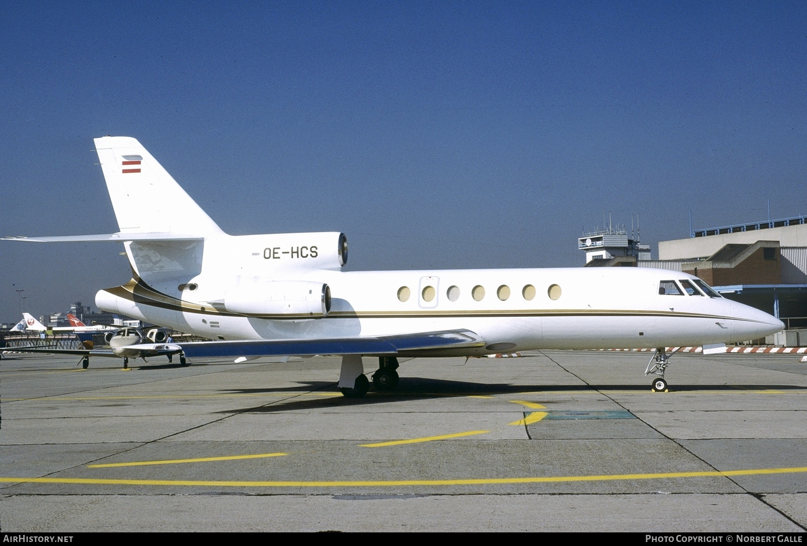 Aircraft Photo of OE-HCS | Dassault Falcon 50 | AirHistory.net #336223