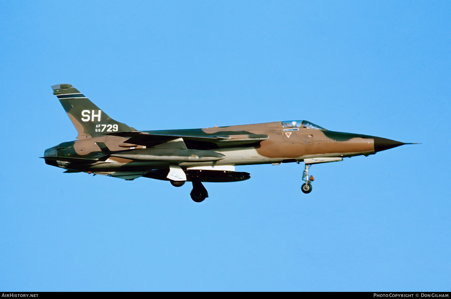 Aircraft Photo of 59-1729 / AF59-729 | Republic F-105D Thunderchief | USA - Air Force | AirHistory.net #336257