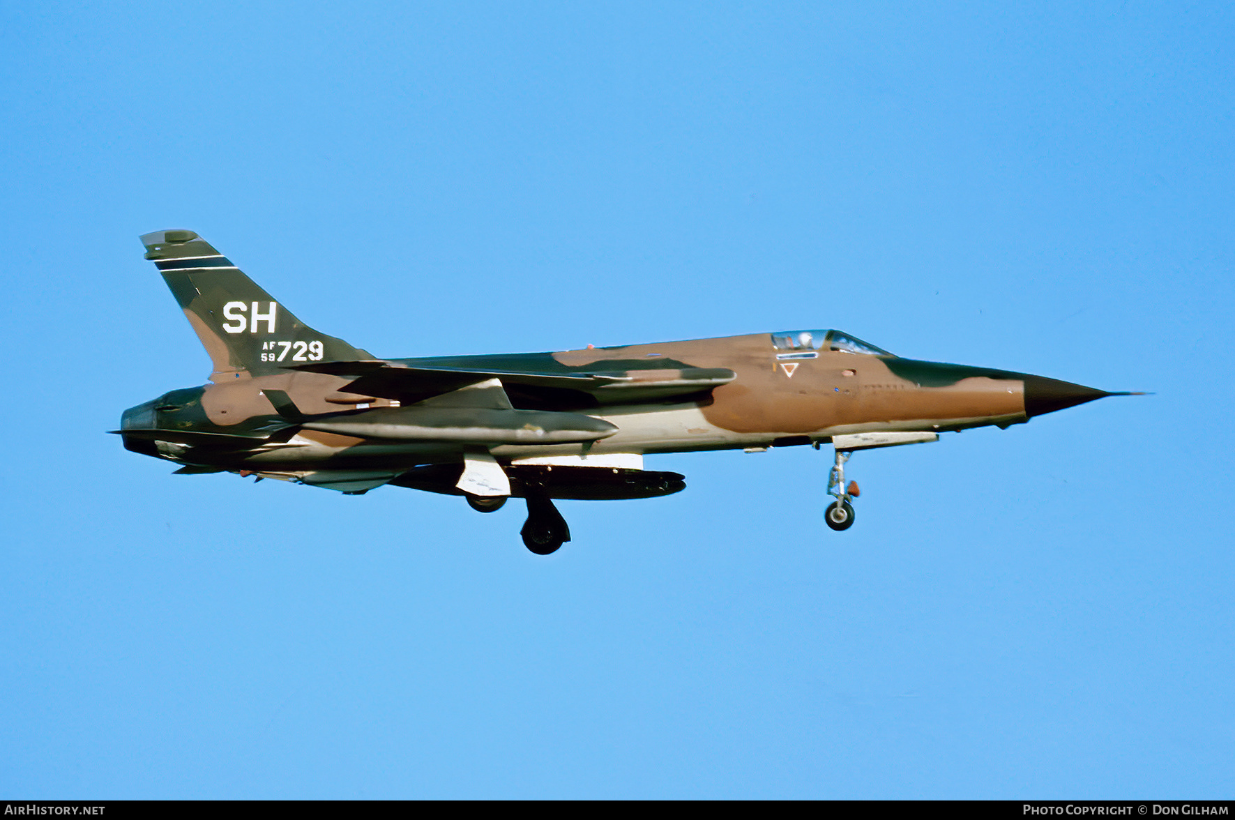Aircraft Photo of 59-1729 / AF59-729 | Republic F-105D Thunderchief | USA - Air Force | AirHistory.net #336257