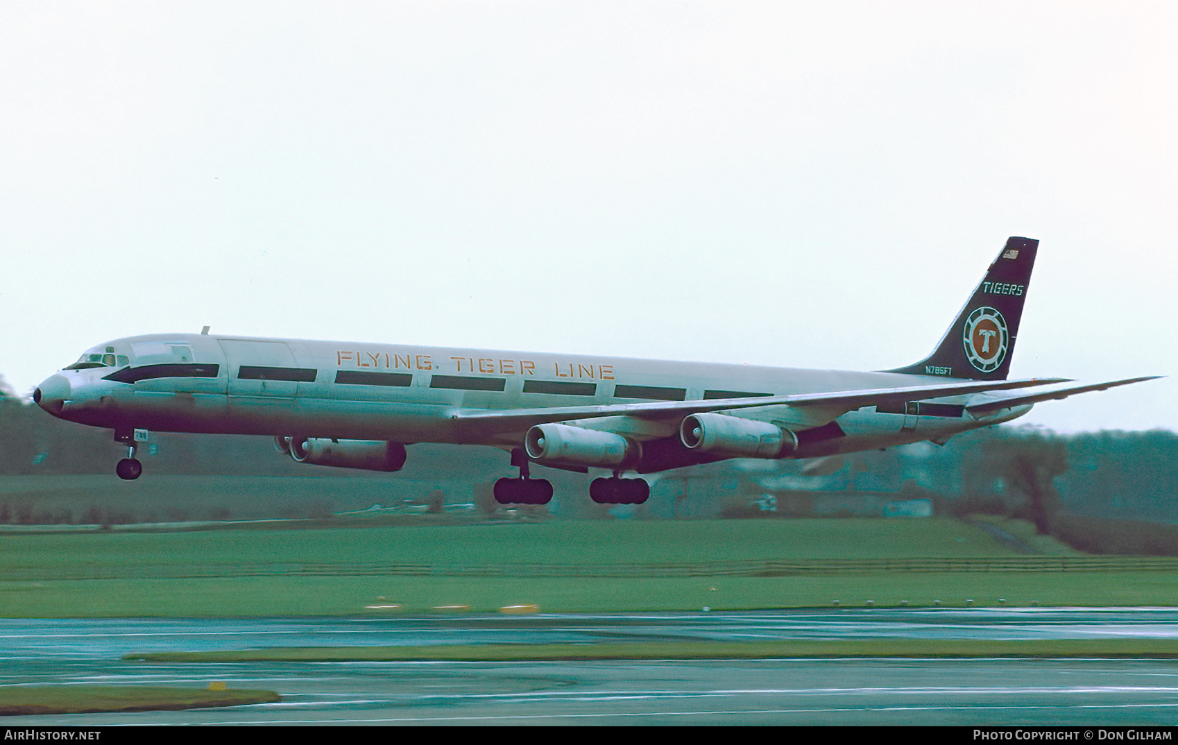 Aircraft Photo of N786FT | McDonnell Douglas DC-8-63(F) | Flying Tigers | AirHistory.net #336259