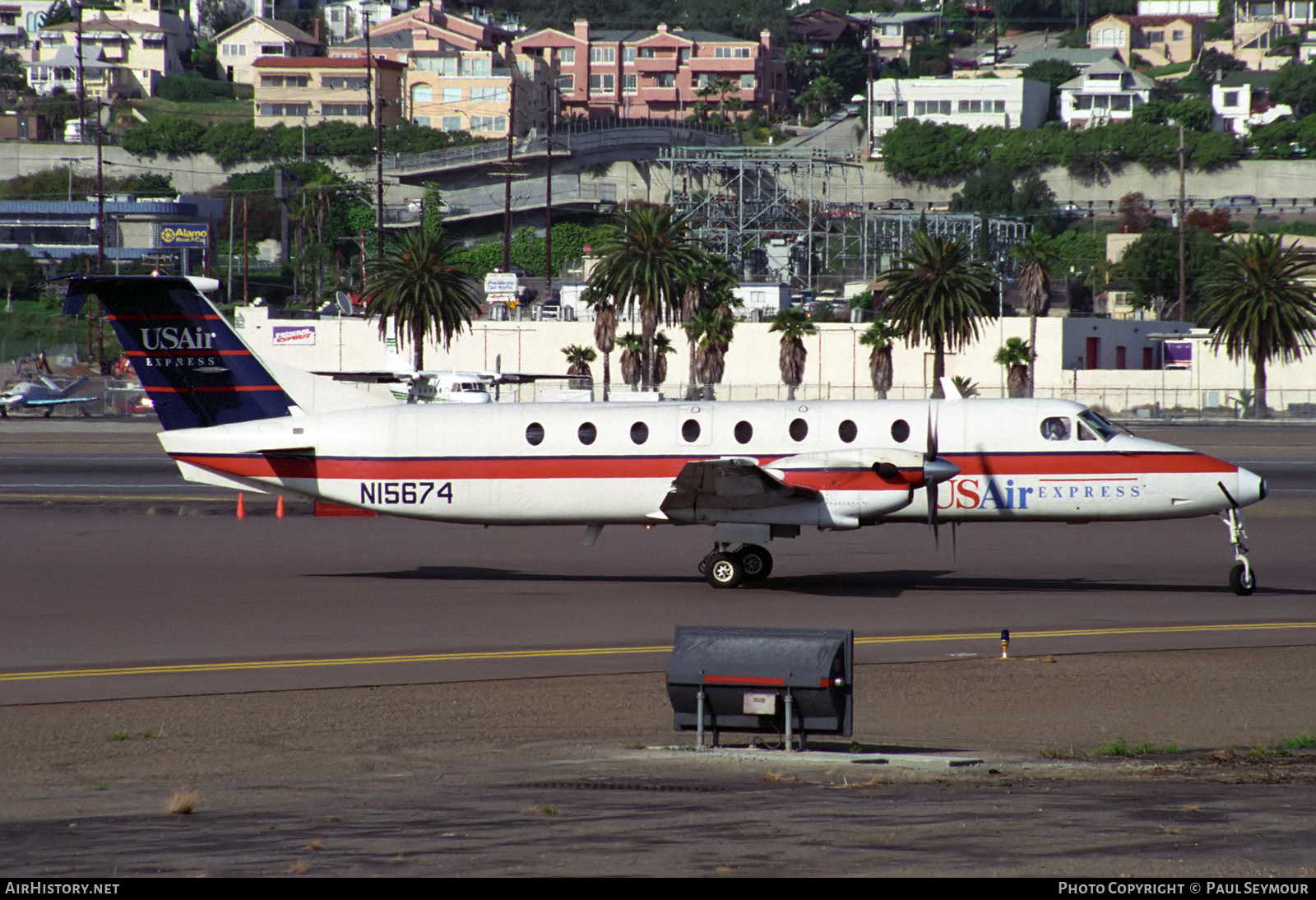 Aircraft Photo of N15674 | Beech 1900C-1 | USAir Express | AirHistory.net #336269