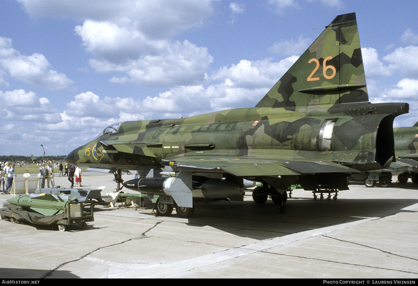 Aircraft Photo of 37081 | Saab JA37 Viggen | Sweden - Air Force | AirHistory.net #336276