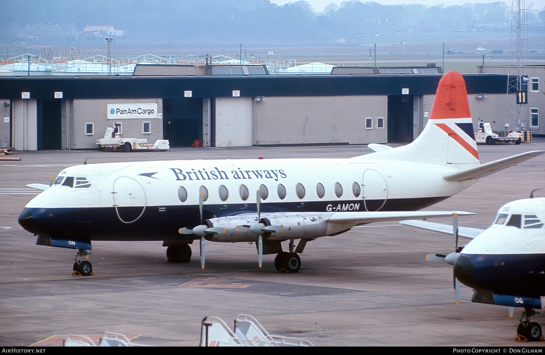 Aircraft Photo of G-AMON | Vickers 701 Viscount | British Airways | AirHistory.net #336282