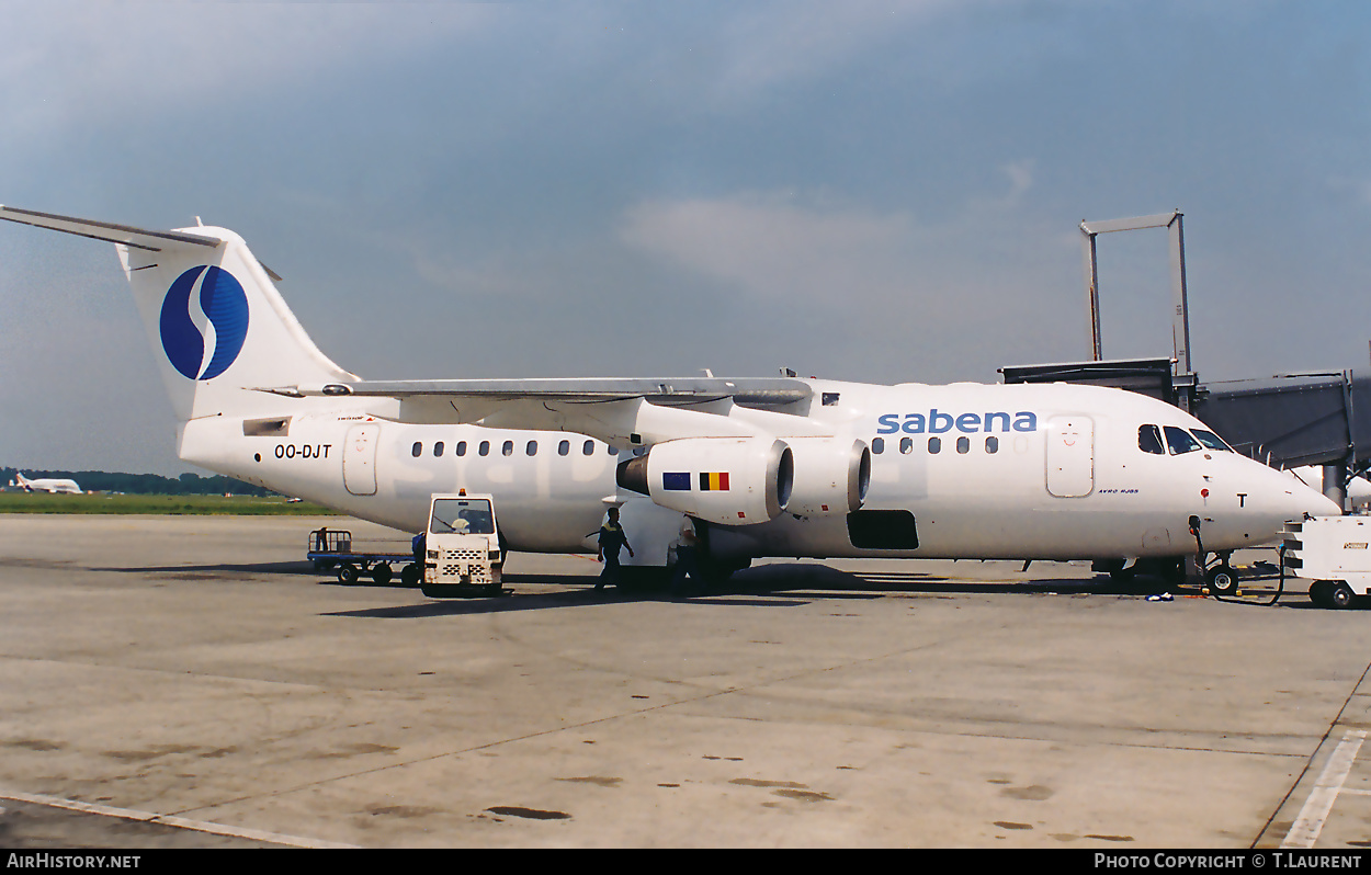 Aircraft Photo of OO-DJT | British Aerospace Avro 146-RJ85 | Sabena | AirHistory.net #336305