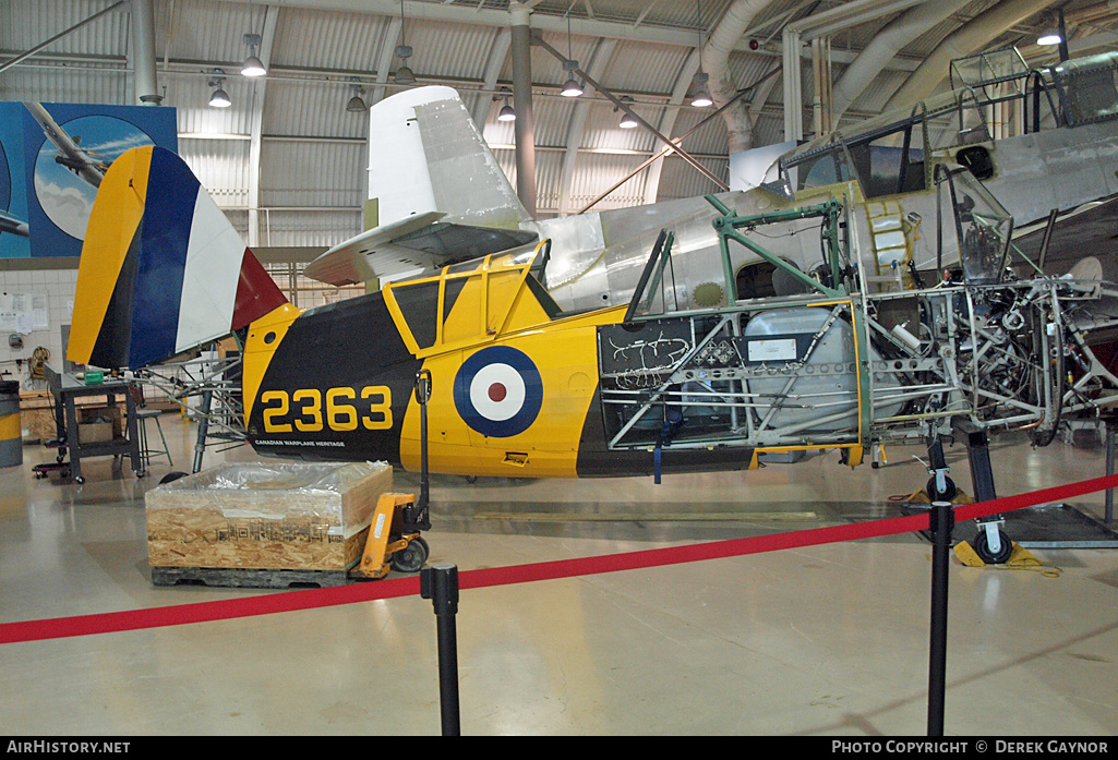 Aircraft Photo of C-GCWL / 2363 | Westland Lysander Mk3A | Canadian Warplane Heritage | Canada - Air Force | AirHistory.net #336306