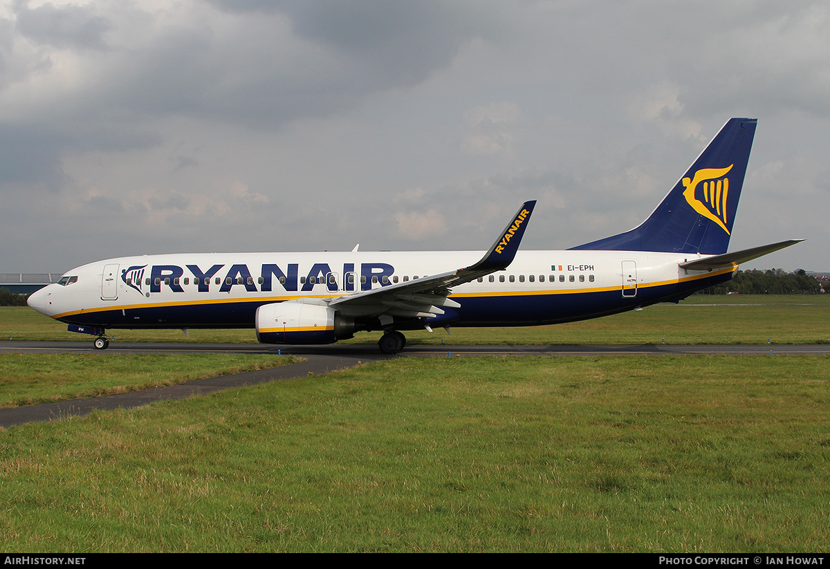 Aircraft Photo of EI-EPH | Boeing 737-8AS | Ryanair | AirHistory.net #336315