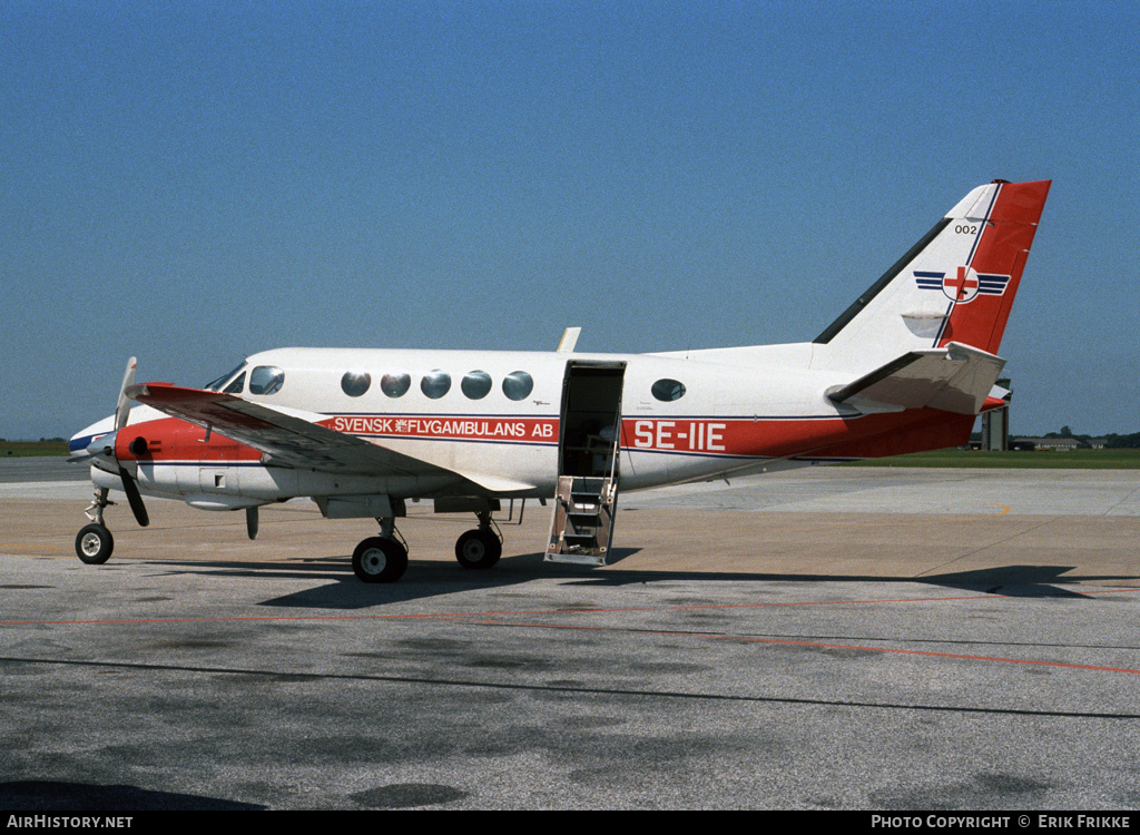 Aircraft Photo of SE-IIE | Beech 100 King Air | Svensk Flygambulans | AirHistory.net #336322