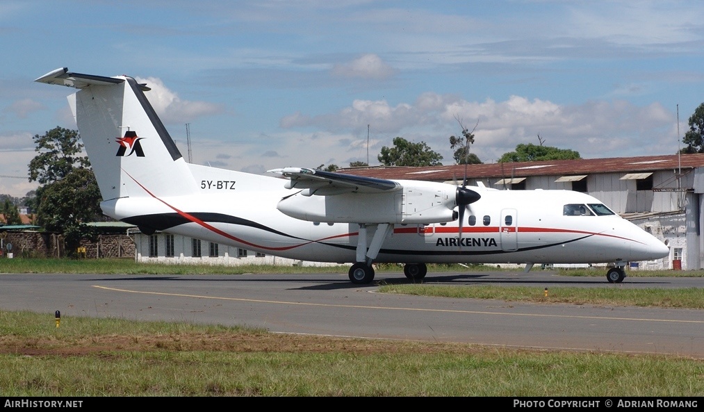 Aircraft Photo of 5Y-BTZ | De Havilland Canada DHC-8-103 Dash 8 | AirKenya | AirHistory.net #336327