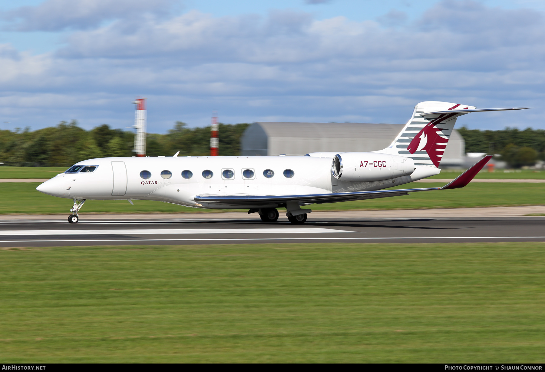 Aircraft Photo of A7-CGC | Gulfstream Aerospace G650ER (G-VI) | Qatar Executive | AirHistory.net #336338