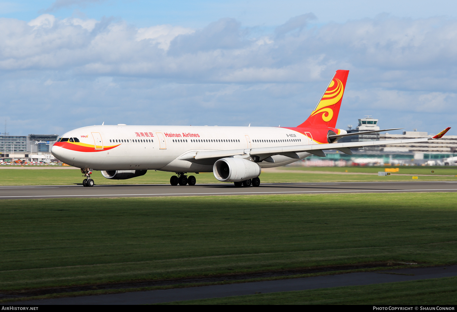 Aircraft Photo of B-6539 | Airbus A330-343E | Hainan Airlines | AirHistory.net #336344