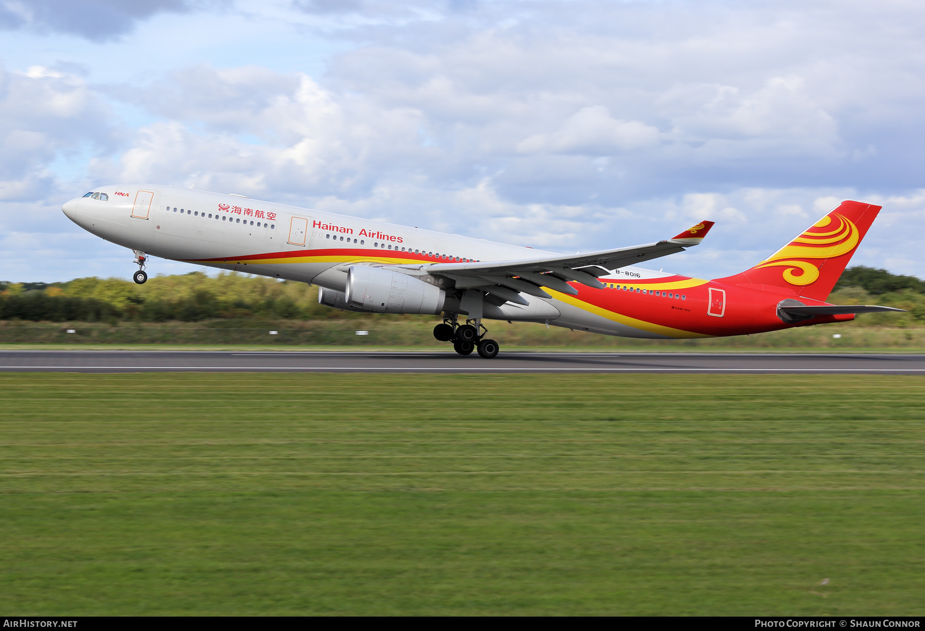 Aircraft Photo of B-8016 | Airbus A330-343 | Hainan Airlines | AirHistory.net #336346