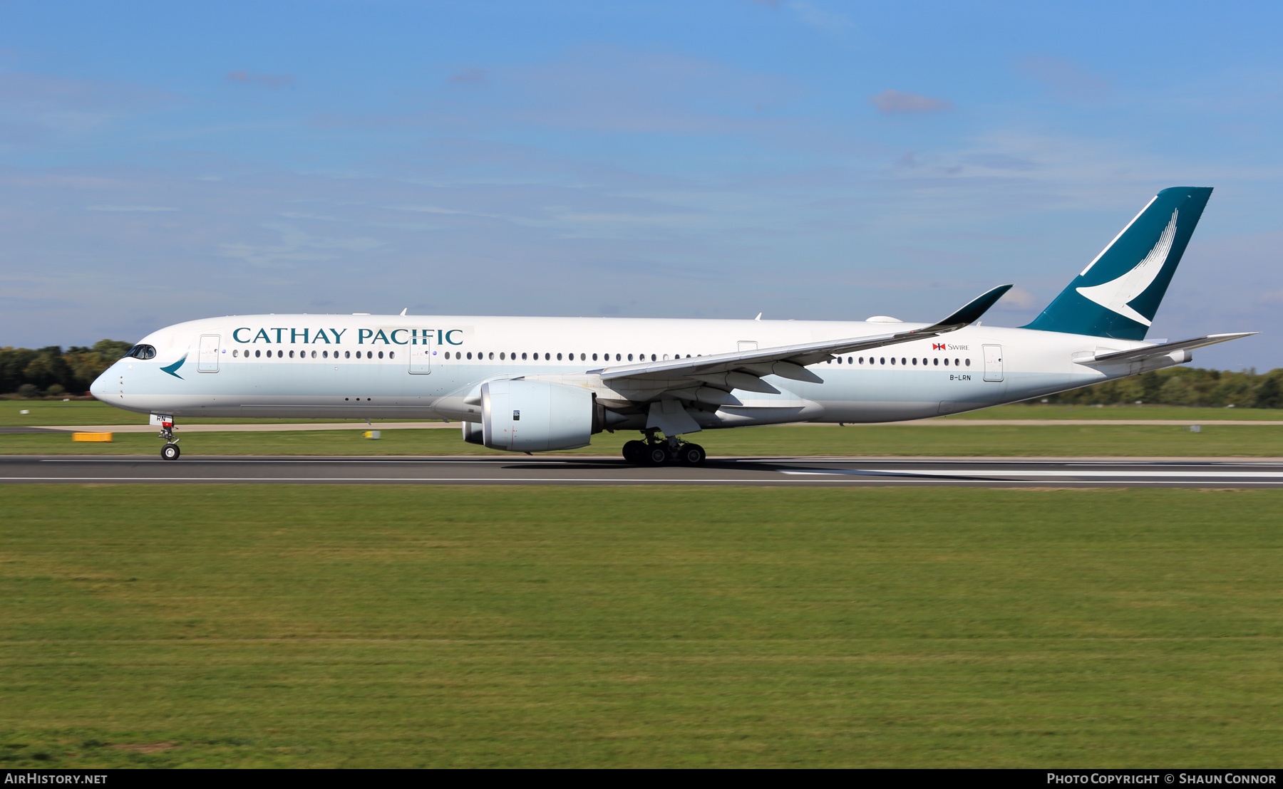 Aircraft Photo of B-LRN | Airbus A350-941 | Cathay Pacific Airways | AirHistory.net #336347