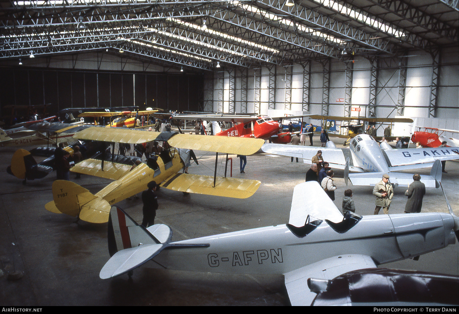 Aircraft Photo of G-AOBX / T7187 | De Havilland D.H. 82A Tiger Moth II | UK - Air Force | AirHistory.net #336352