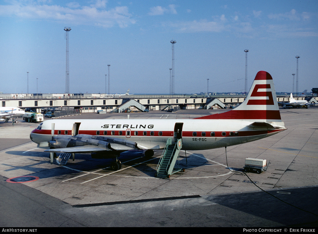 Aircraft Photo of SE-FGC | Lockheed L-188A Electra | Sterling Airways | AirHistory.net #336361